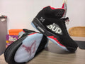 Air Jordan 5 - Black / Red Collaboration