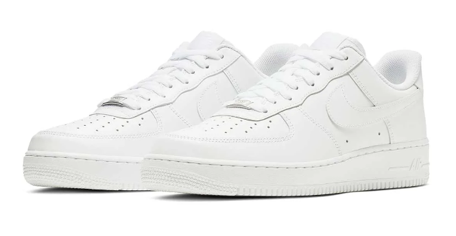 Men's Nike Air Force 1 '07 Sneakers – Triple White (114)