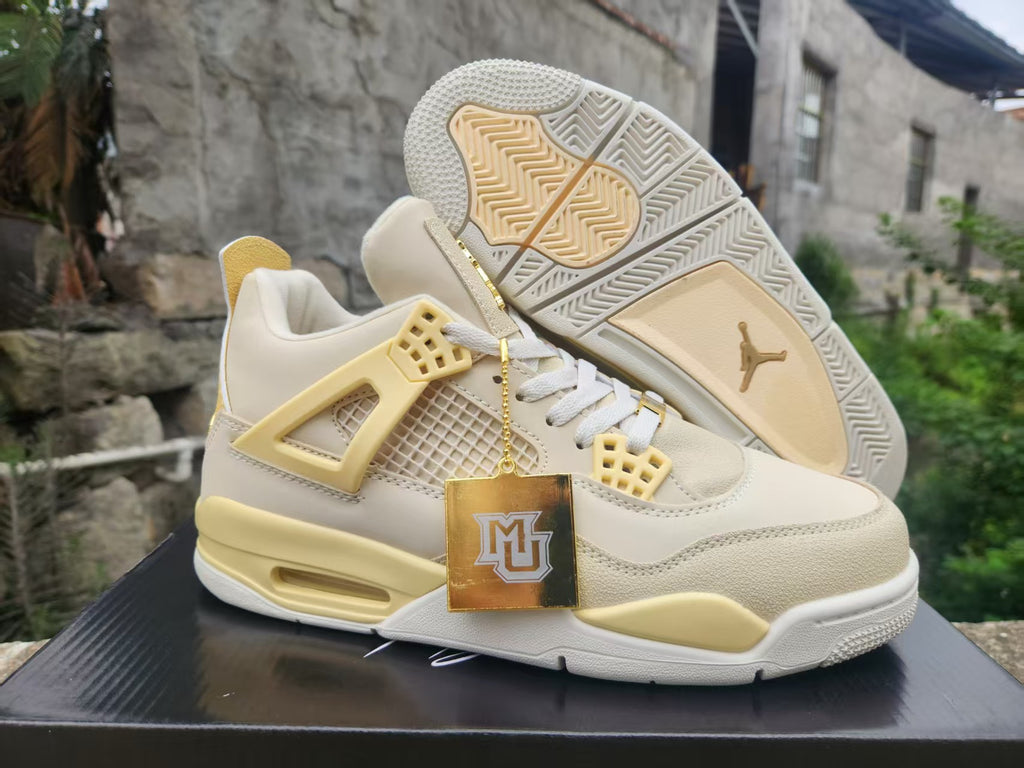 Air Jordan 4 Retro - Earth Yellow