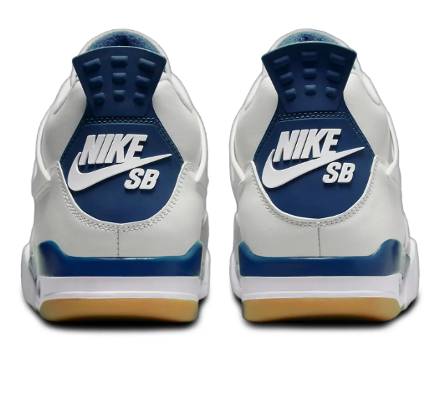 Nike SB x Air Jordan 4 | White / Navy