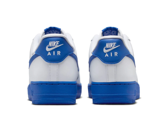 Nike Air Force 1 Low '07 – White & Blue Sneakers