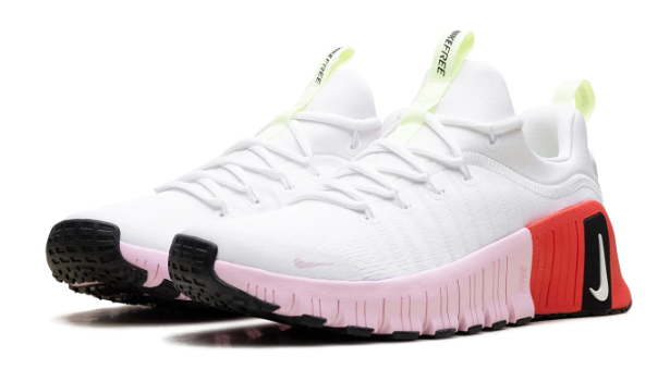 Free Metcon 6 Women's Training Shoes – White/Pink – IB4526-100