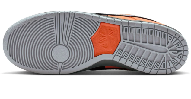 Nike SB Dunk Low Pro 'Muni Fast Pass' | Safety Orange / Wolf Grey / Baroque Brown