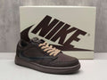 Travis Scott x Air Jordan 1 Low OG SP 'Reverse Swoosh 9.0' - Dark Brown