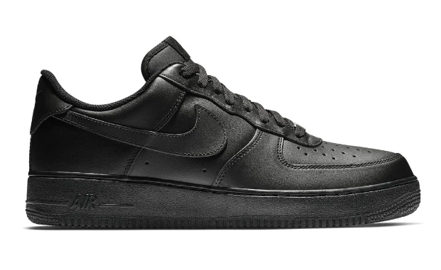 Men's Nike Air Force 1 '07 Sneakers – Triple Black (114)