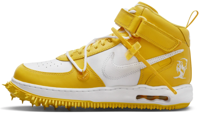 Nike x Off-White Air Force 1 Mid SP 'Varsity Maize' | DR0500-101