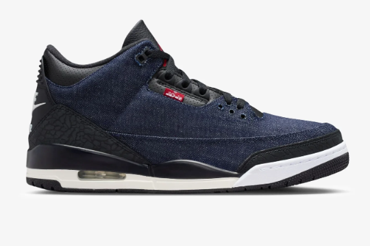 Jordan x Levi's® Air Jordan 3 Retro – Indigo/Gym Red (134)