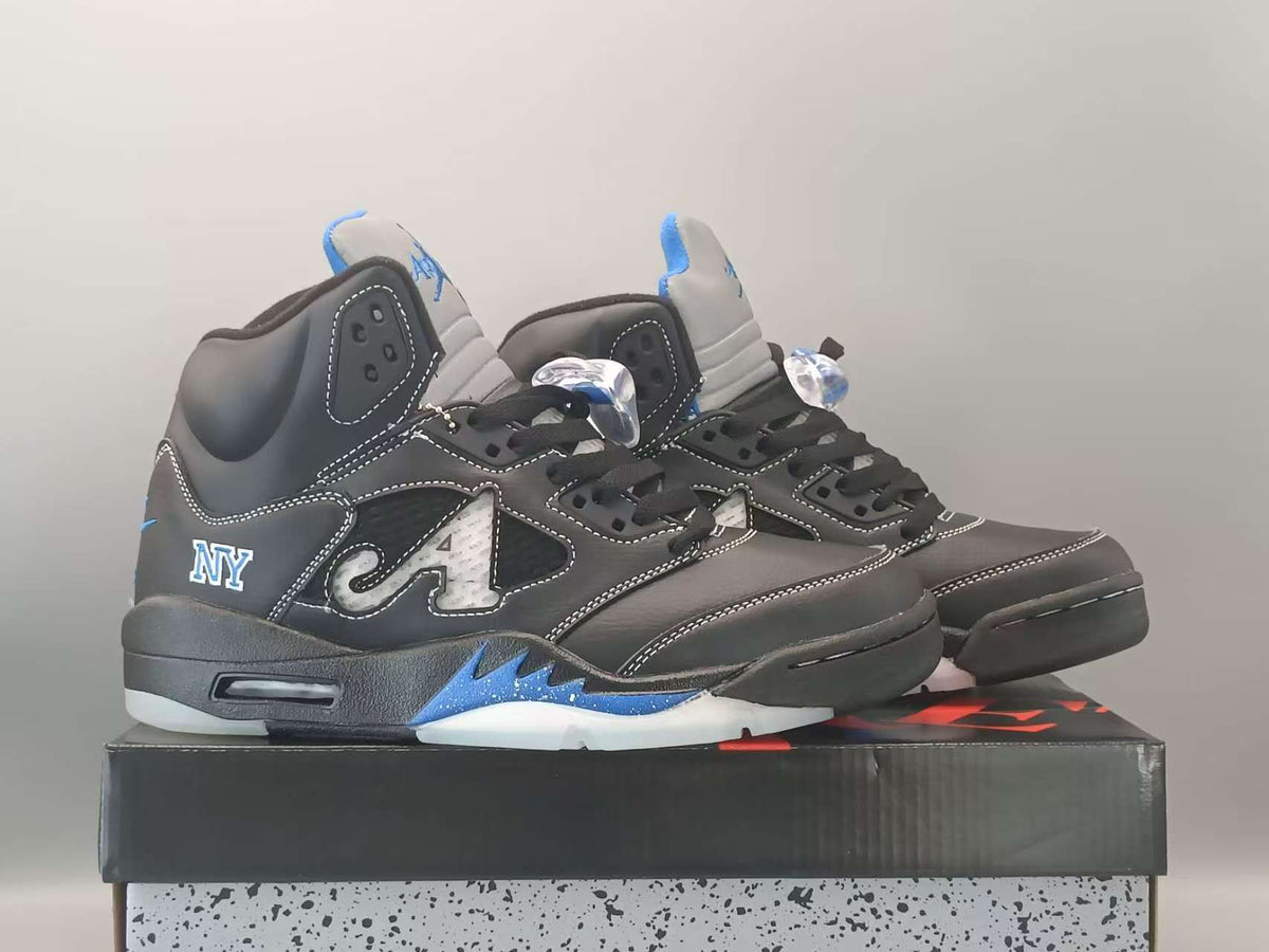 Awake NY x Air Jordan 5 Retro - Black / Blue