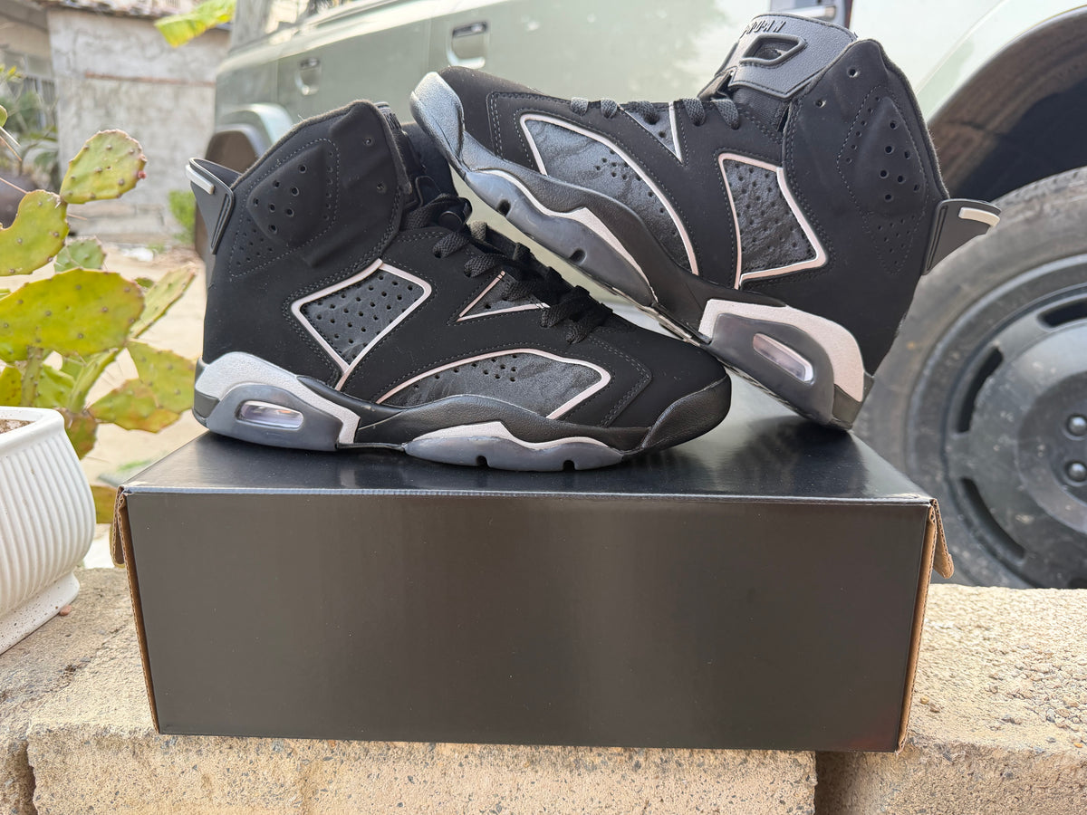 Air Jordan 6 - Black / Silver