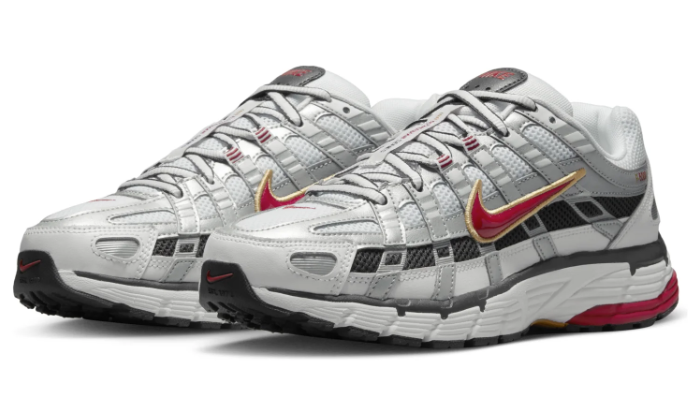 Nike P-6000 CNPT 'Metallic Silver Red' Women's Shoes (BV1021-101)
