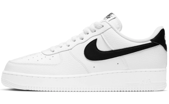 Nike Air Force 1 '07 – White & Black Sneakers