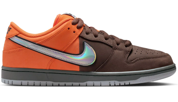 Nike SB Dunk Low Pro 'Muni Fast Pass' | Safety Orange / Wolf Grey / Baroque Brown