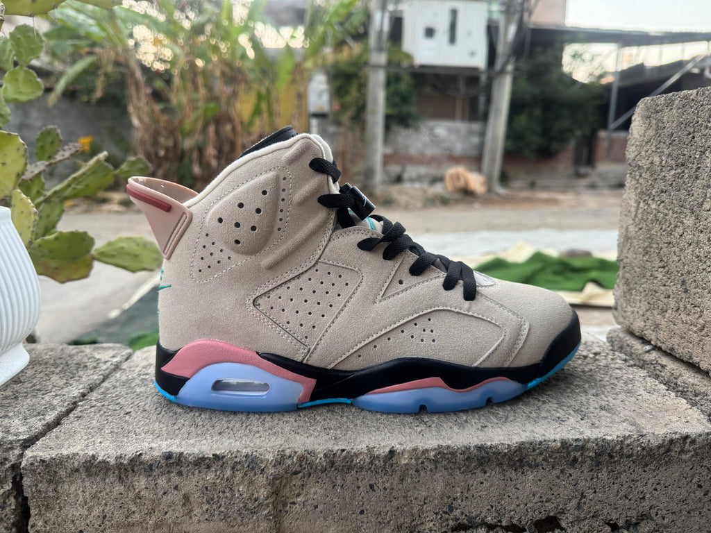 Air Jordan 6 - Cream / Green
