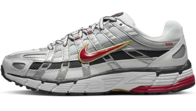 Nike P-6000 CNPT 'Metallic Silver Red' Women's Shoes (BV1021-101)