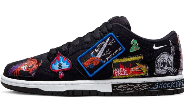 Nike SB x Neckface Dunk Low Pro 'Black' | DQ4488-001