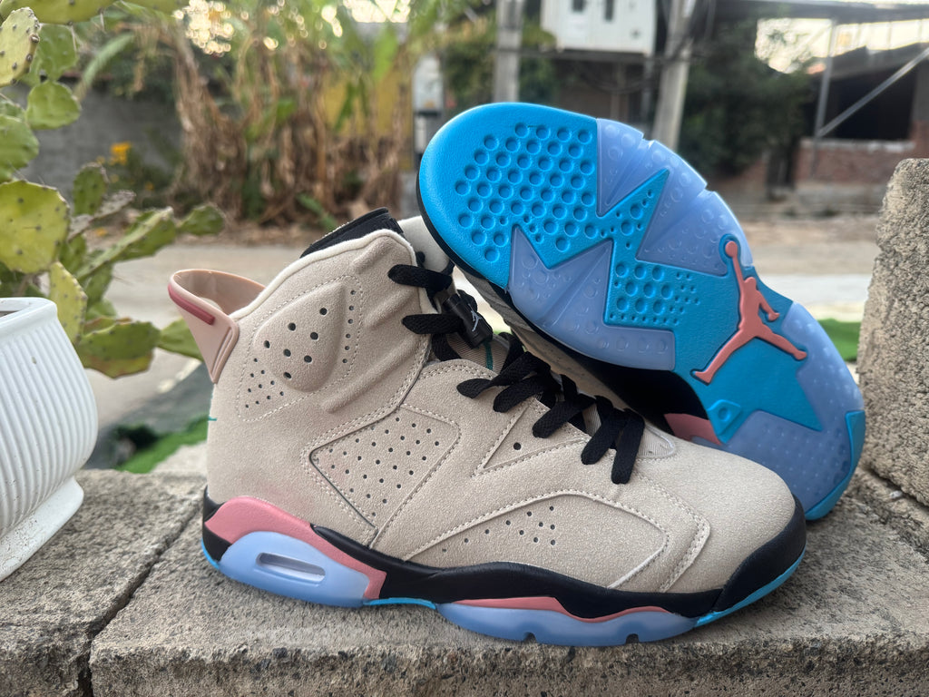 Air Jordan 6 - Cream / Green