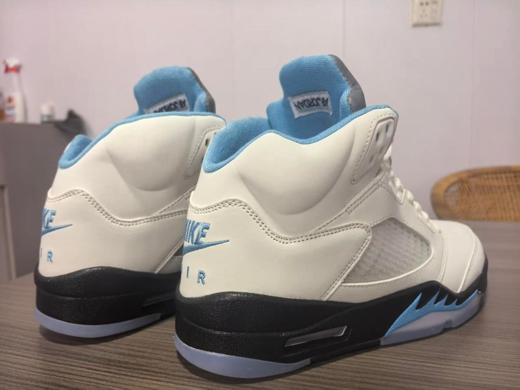 Air Jordan 5 - Deep Pink / Blue