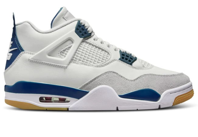 Nike SB x Air Jordan 4 | White / Navy