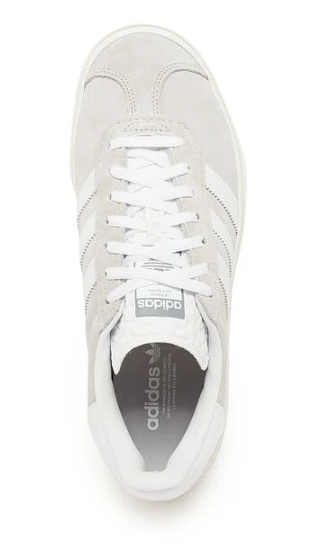 adidas Gazelle Bold 'Grey White' Women's Shoes (HQ6893)
