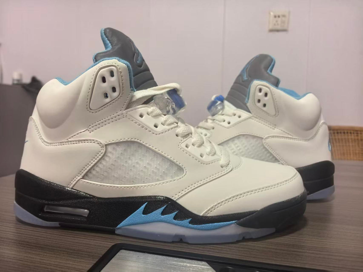 Air Jordan 5 - Deep Pink / Blue