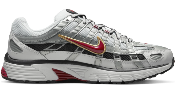 Nike P-6000 CNPT 'Metallic Silver Red' Women's Shoes (BV1021-101)