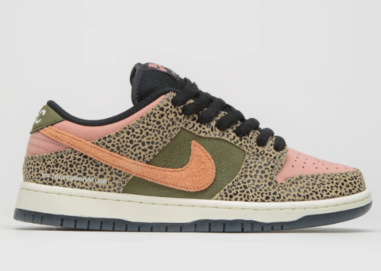 Nike SB x Arts-Rec Dunk Low Pro | Khaki / Amber Brown / Rough Green / Rust Pink