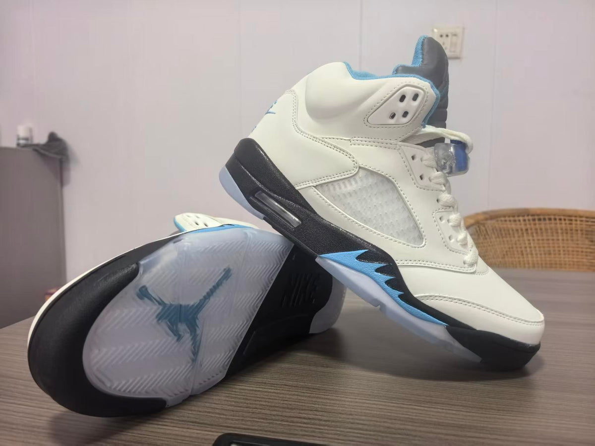 Air Jordan 5 - Deep Pink / Blue