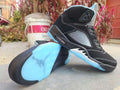 Air Jordan 5 - Black / University Blue