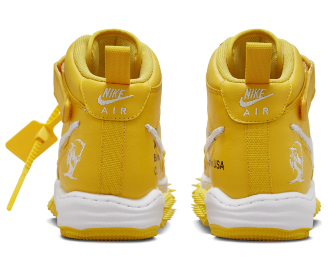 Nike x Off-White Air Force 1 Mid SP 'Varsity Maize' | DR0500-101