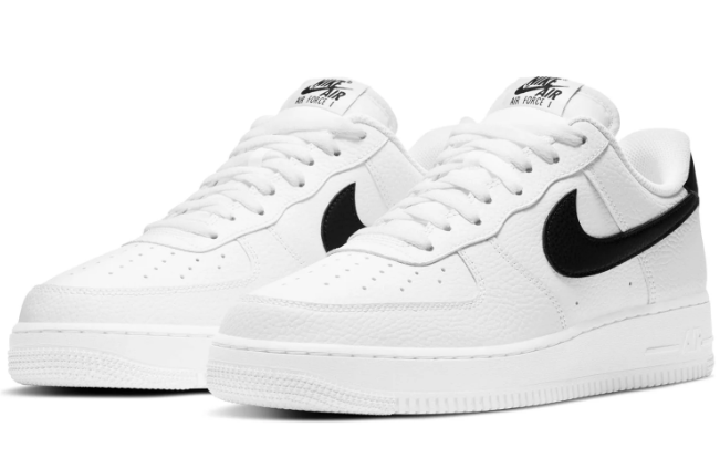 Nike Air Force 1 '07 – White & Black Sneakers